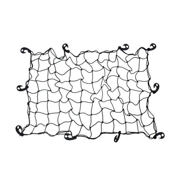 Worgeous Car Seat Storage Net Rear Cargo Luggage Rack Roof Elastic Mesh