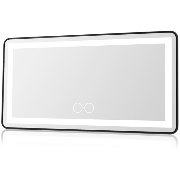 Worgeous Car Vanity Mirror LED with Lights Interior Accessories Makeup Mirrors