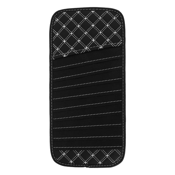 SEWCHICS Car Visor Cd Holder Rectangular Sleek Design 1Pcs