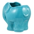 thumbnail image 1 of Worgeous Ceramic Flower Pot Ceramic Small Pot For Plants Creative Cartoon Elephant Succulent Pot Blue Plant Pot Animal Vase Elephant Plant Container, 1 of 8