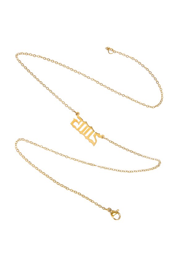 Chains Vintage Necklace Comfortable Spotlight Man