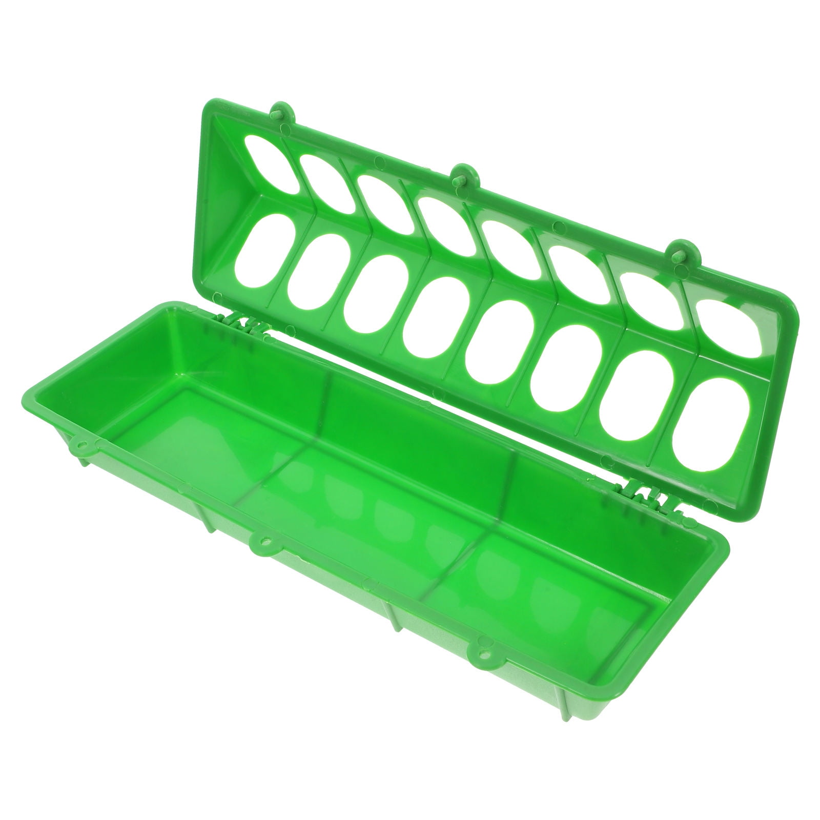 Worgeous Chick Feeder Plastic Bird Small Poultry Feeder No Mess No ...