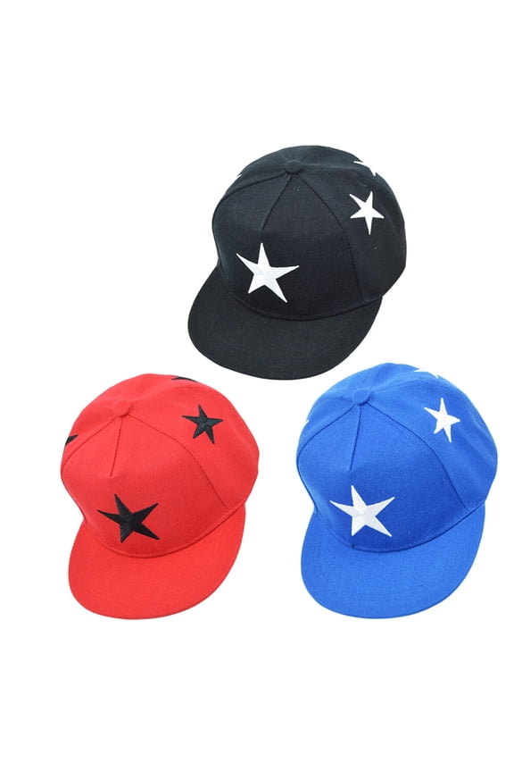 Children's Baseball Cap Accessories for Boys Men and Women Red