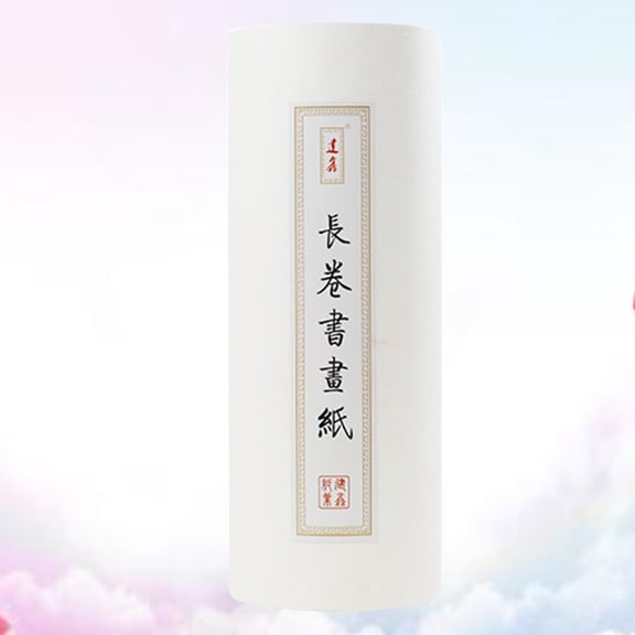 Worgeous Chinese Art Paper Calligraphy Painting Long Paper Stationery Paper Painting Paper Ancient Paper Rice Paper (35cm x 100m)