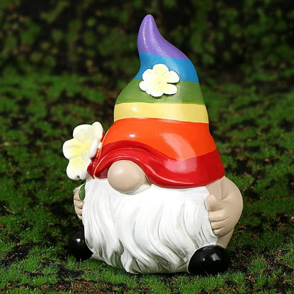 Worgeous  Christmas Decor Gnomes Fairy Garden Statues Ornaments Outdoor