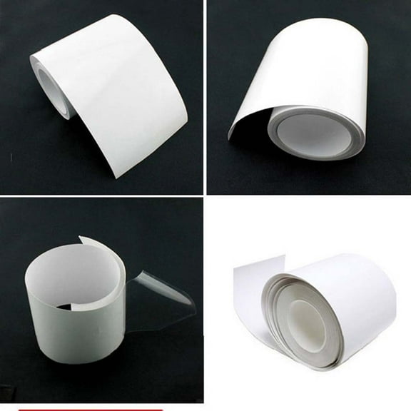 Worgeous Clear Plastic Protective Film 20x200CM PVC Paint Protection Adhesive Film for Plank