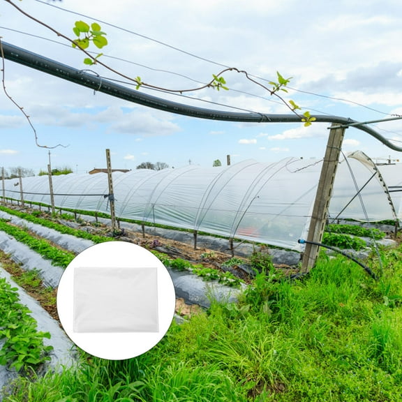 Phenofice Waterproof PE Tarp Cover Transparent 1Pack 79x79in