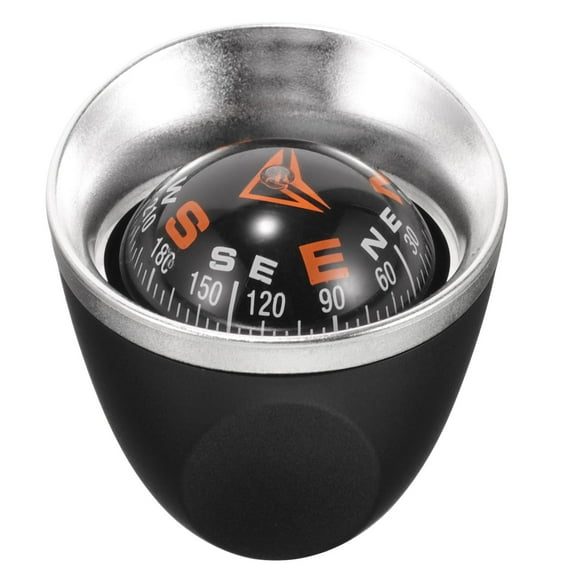 Worgeous Direction Finding Compass Black ABS 1Set