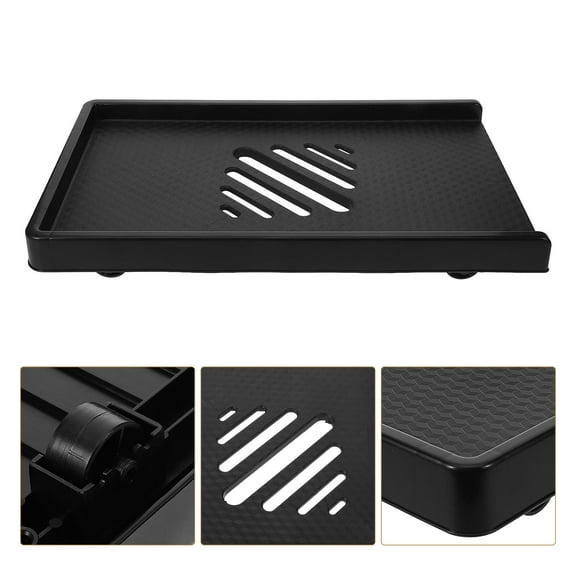 Worgeous Computer Tower Stand Movable Cpu Stand Computer Tower Stand Cpu Holder With Wheels Movable Computer Tower Holder With Locking Casters, Adjustable Metal Pc Stand For Floor Use