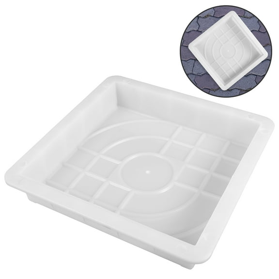 RENACLIPY Garden Path Molds Pavement Stone Mould Plastic 1Pack