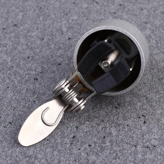 Worgeous Copper Bike Bell with Loud Sound for Mountain Bike Road Bike Silver Vintage Style Accessories 4.5
