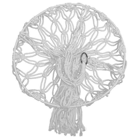 Worgeous  Cotton Rope Hanging Basket Plant Pots Indoor Ceiling Plants