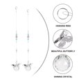 thumbnail image 1 of Worgeous Creative Crystal Alloy Pendants for Decor Assorted Color 2pcs, 1 of 8
