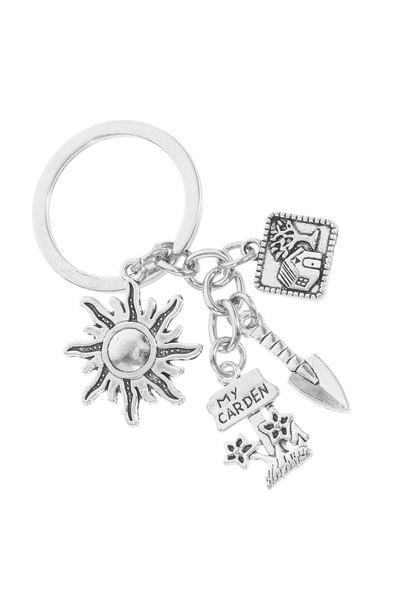 Cute Key Ring For Gardeners Key Charm Bag Charm Purse Keychain Pendant Metal Pendant Key Chain Handbag Pendant Decorative Keychain