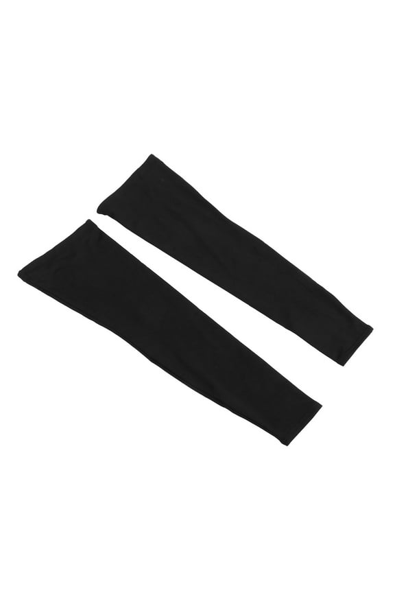 Thermal Leg Warmer for Outdoor Cycling Leg Warmers Black Fleeced 1 Pair