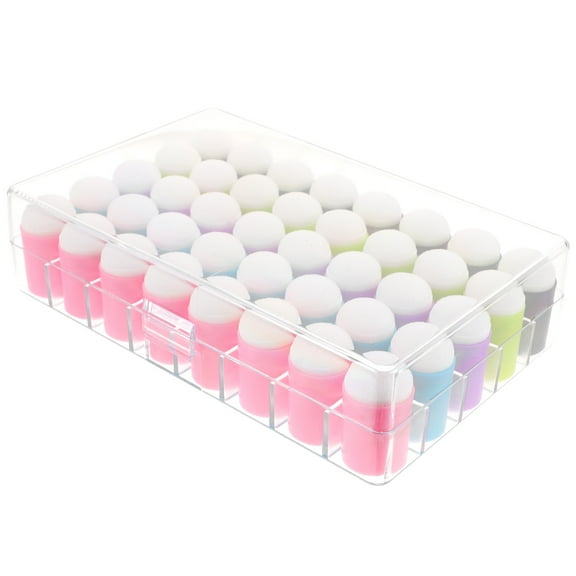 SWETRACE Sponge Finger Daubers Set Assorted Color 40Pcs 1.2x0.6x0.6in Diy Design Stamping