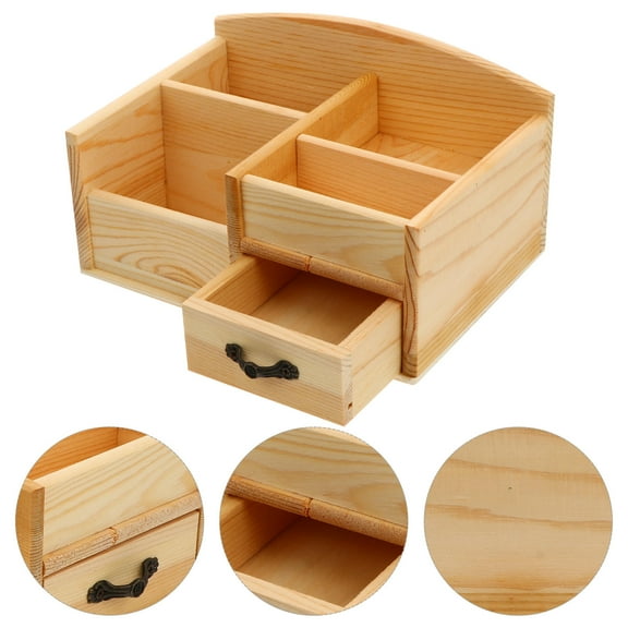Worgeous DIY Plastic Storage Box with Drawer for Home in Assorted Color 1 Pc