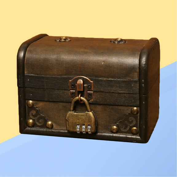 Worgeous Dark Brown Plastic Container for Storage Use with Special Lock Design 1PC