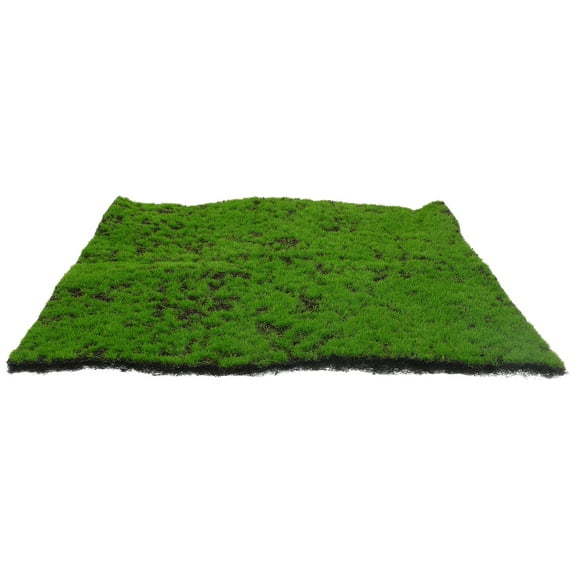Worgeous Decorative Faux Green Moss Fake Grass Turf Pad Outdoor Mat Rug