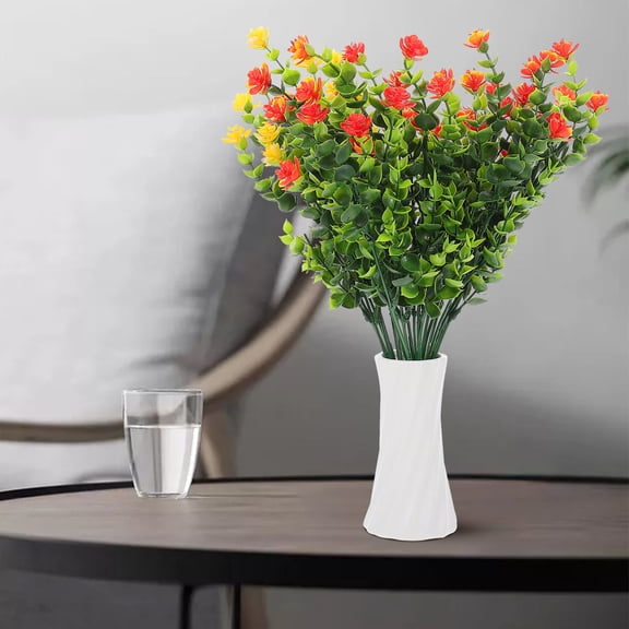 Worgeous Desktop Ceramic Vase Decorative Simple Vase Ceramic Flower Arranging Holder