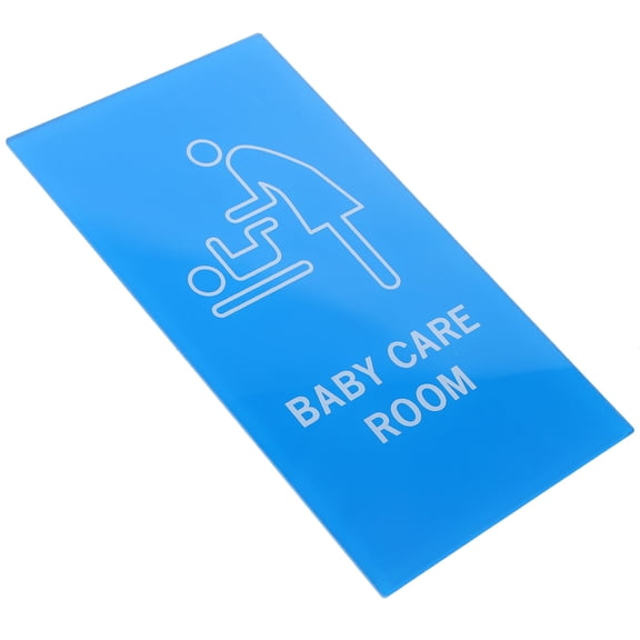 Worgeous  Diaper Changing Sign Baby Months Signs Pool Outdoor Decor Neon Mother