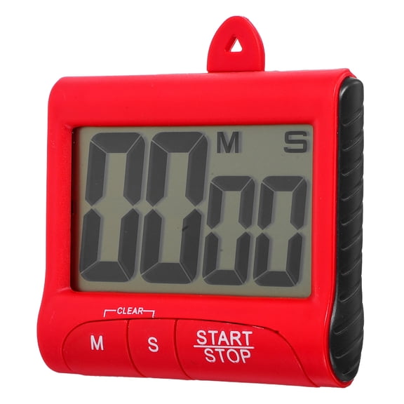 Worgeous Digital Kitchen Timer with Loud Alarm and Large LCD Display Screen for Time Reminding 2x7 2x2 8cm
