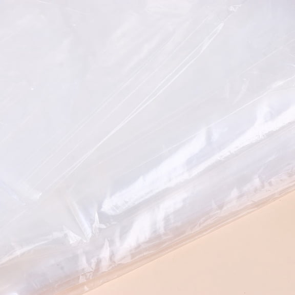 Worgeous Disposable Raincoat for Outdoor Use Made of PE Material Protects from Rain White