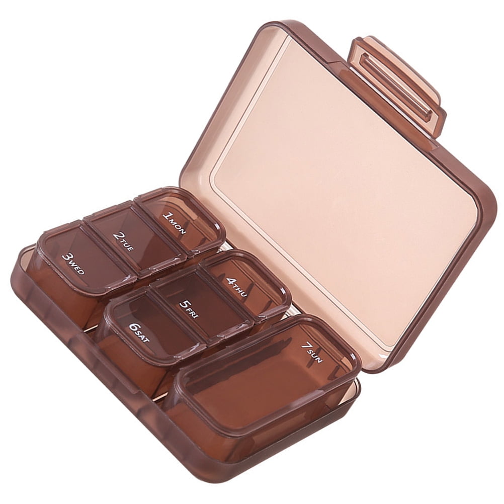 Worgeous Divided into Multi-compartment Storage Box Sealed Travel Mini ...
