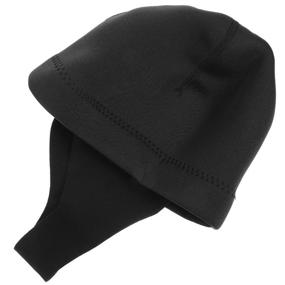 Worgeous Diving Cap Men Straps Swim Swimming Hats for and Women Black