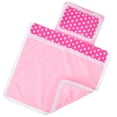 thumbnail image 1 of Worgeous  Doll Pram Bedding Set Baby Blanket and Pillow Storage Bathtub Mini, 1 of 8
