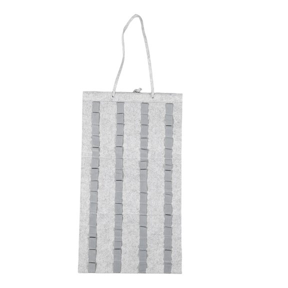 Worgeous  Drum Stick Storage Bag Drumstick Holders Organizer Light Grey