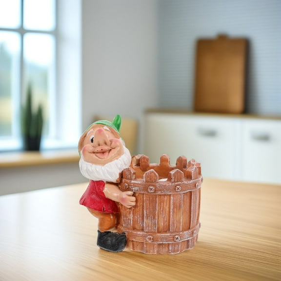 Worgeous Drunk Gnomes for Garden Miniature Fairy Home Succulents Decorative