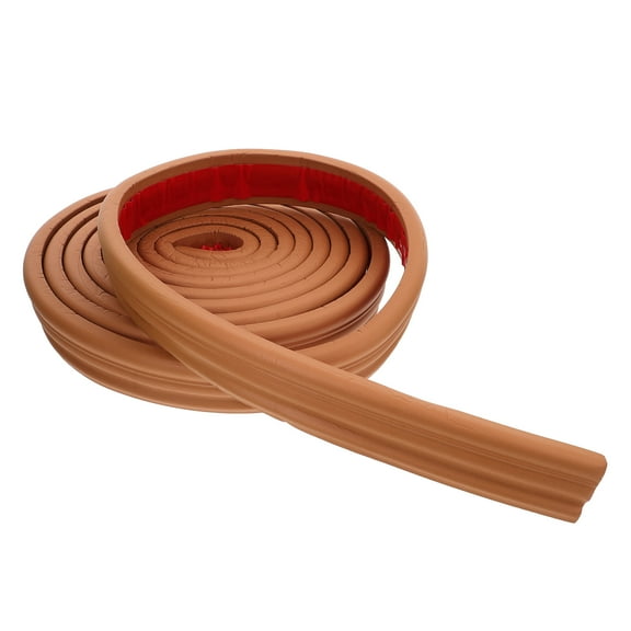 Brown NBR Wall Trim Border Strip for Home Use Easy to Install and Cut 1 Roll