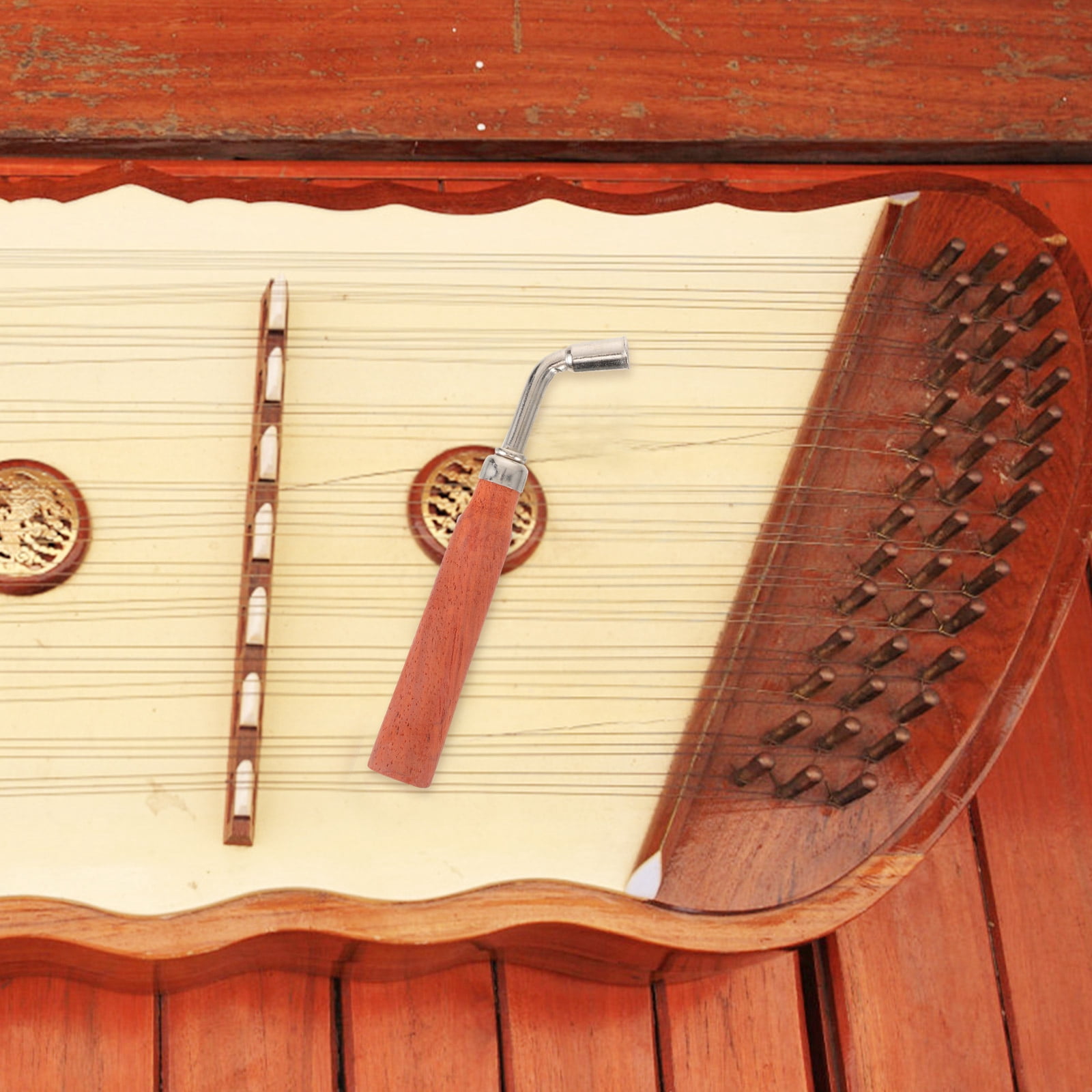 SUPVOX 5pezzi Dulcimer Tuning Wrench Strumento Per Accordatura e Accessorio Resistente e Portatile Per Dulcimer Strumento Di Alta Efficienza Per Accordare Note