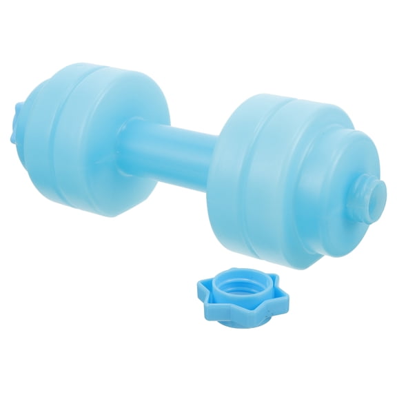 Worgeous Dumbbell Shaped Water Bottle Flask Cup Travel Fitness