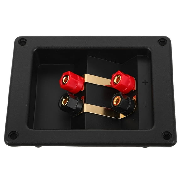 Worgeous Durable Electrical Junction Box for Speaker Wire Connections, Suitable for Outdoor and Indoor Audio Setups, Weatherproof Plastic Design
