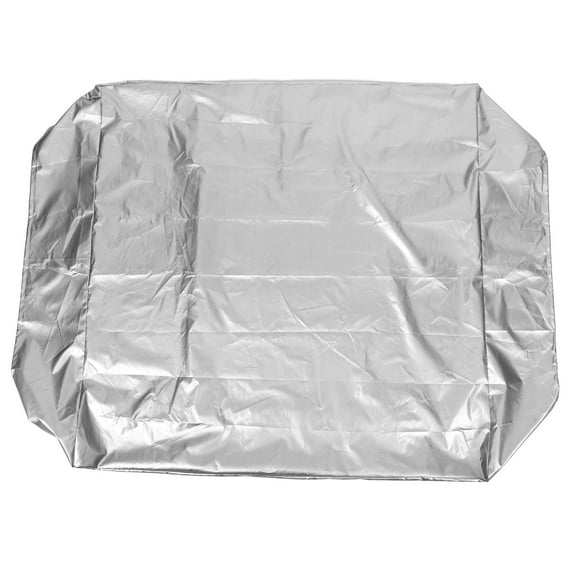 RENACLIPY Durable Silver Sandbox Cover 420D Oxford Cloth Waterproof Outdoor