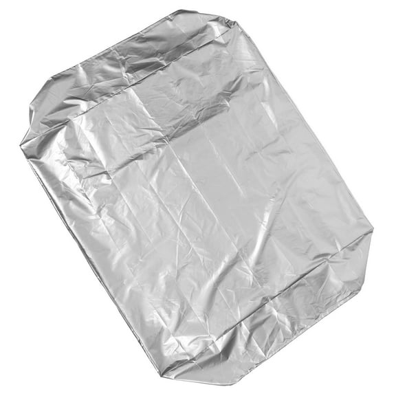 Worgeous Dust Cover Pool Tarpaulin Waterproof Heavy Duty Sandbox Silver