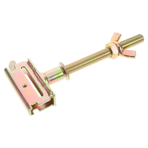 Worgeous E Tracks Spare Tire Holder Mount Wall Spare Tire Carrier Double Fittings Spare Wheel Carrier E-Tracks Rail Accessories For Trailer