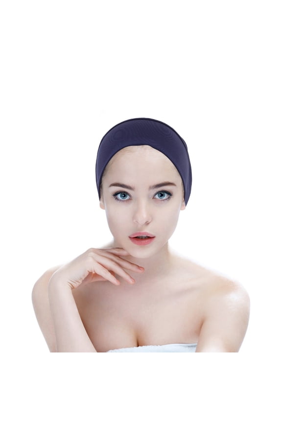 Elastic Head Wrap Cap Multi-Functional Hijab Undercap Soft Chemo Hat Comfortable Polyester Sleep Hair Wrap Fashionable Bonnet For Home And Travel