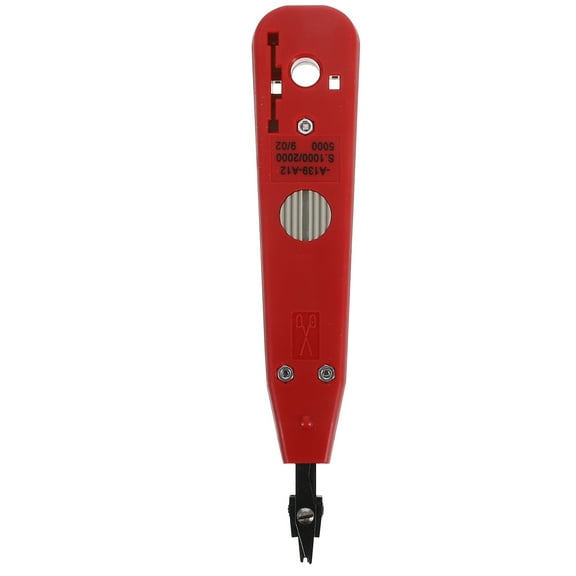 Worgeous Ethernet Cable Tool Multi-Functional Punch for Home and Offices Wiring Punch Down Crimping Tool for Computer Cable Insertion