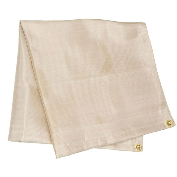 RENACLIPY Fire Safety Blanket with Fire Resistant Fiberglass Mat for Car Emergency Use, Beige, and Easy to Use, 1 Set