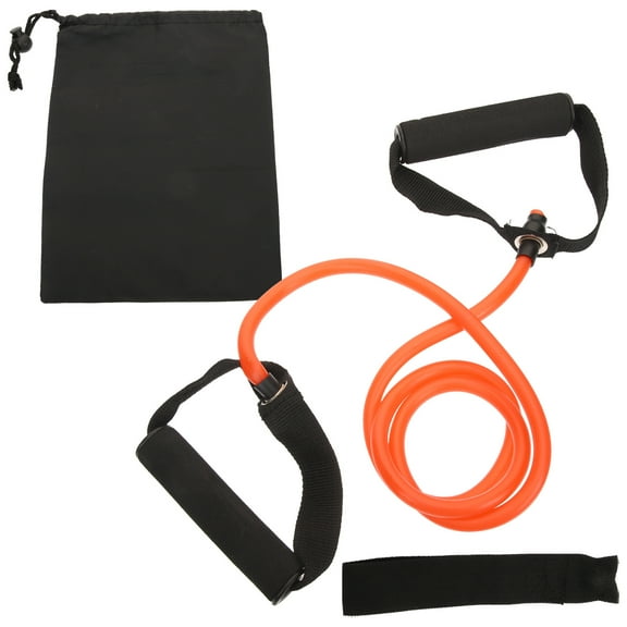 Worgeous Fitness Resistance Band Portable Gym Workout Handle Bands Child Red