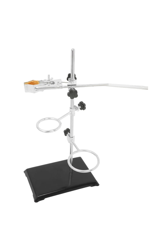 Flask Stand Lab Stand Laboratory Stand Laboratory Ring Stand Lab Stand Adjustable Ring Stand Heavy Duty Base Ring Clamp Beaker Flask Clamp