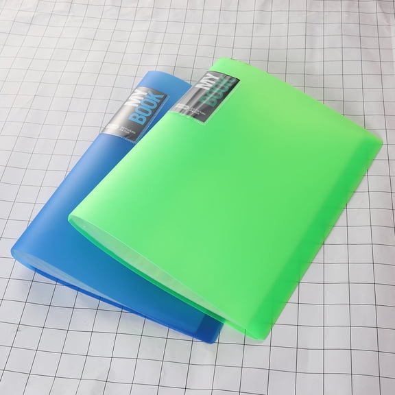 Worgeous Folder Insert A4 Folder 20 Pages Information Booklet Test Paper Booklet(Blue)