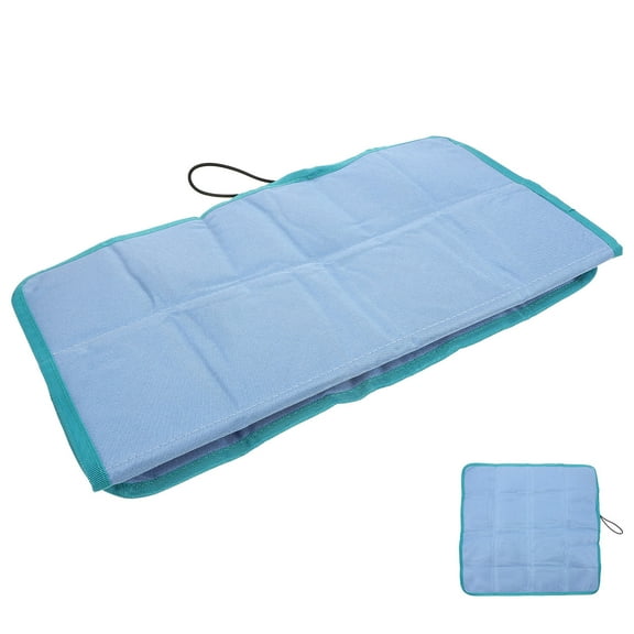 Worgeous Folding Seat Pad Camping Pad Outdoor Cushion Supple Mat Cooling Mat for Camping Park Picnic