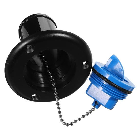 WHAMVOX Fresh Water Inlet Replacement Hatch for RV Boat Camper Yacht 1 Set Water Fill Cap and Deck Fittings Supplies