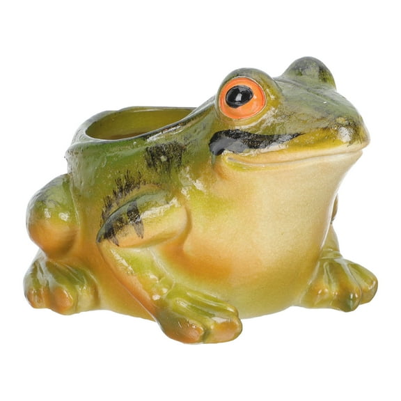Worgeous Frog Flowerpot Decoration Indoor Planters Home Animals Green
