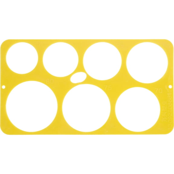 Worgeous Fruit Ruler Measuring Device Fruits Measurer Diameter Rulers Red