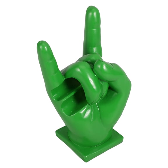 Worgeous Gesture Drumstick Display Stand 15.50X8.50X7.00CM Green